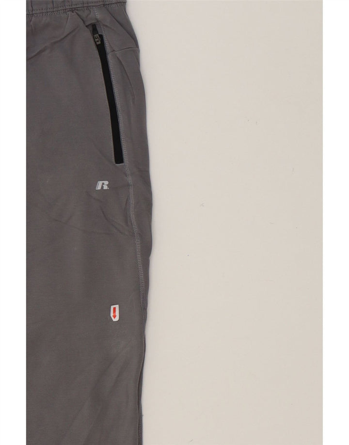 RUSSELL ATHLETIC Mens Tracksuit Trousers Medium Grey Rayon Vintage Russell Athletic and Second-Hand Russell Athletic from Messina Hembry 