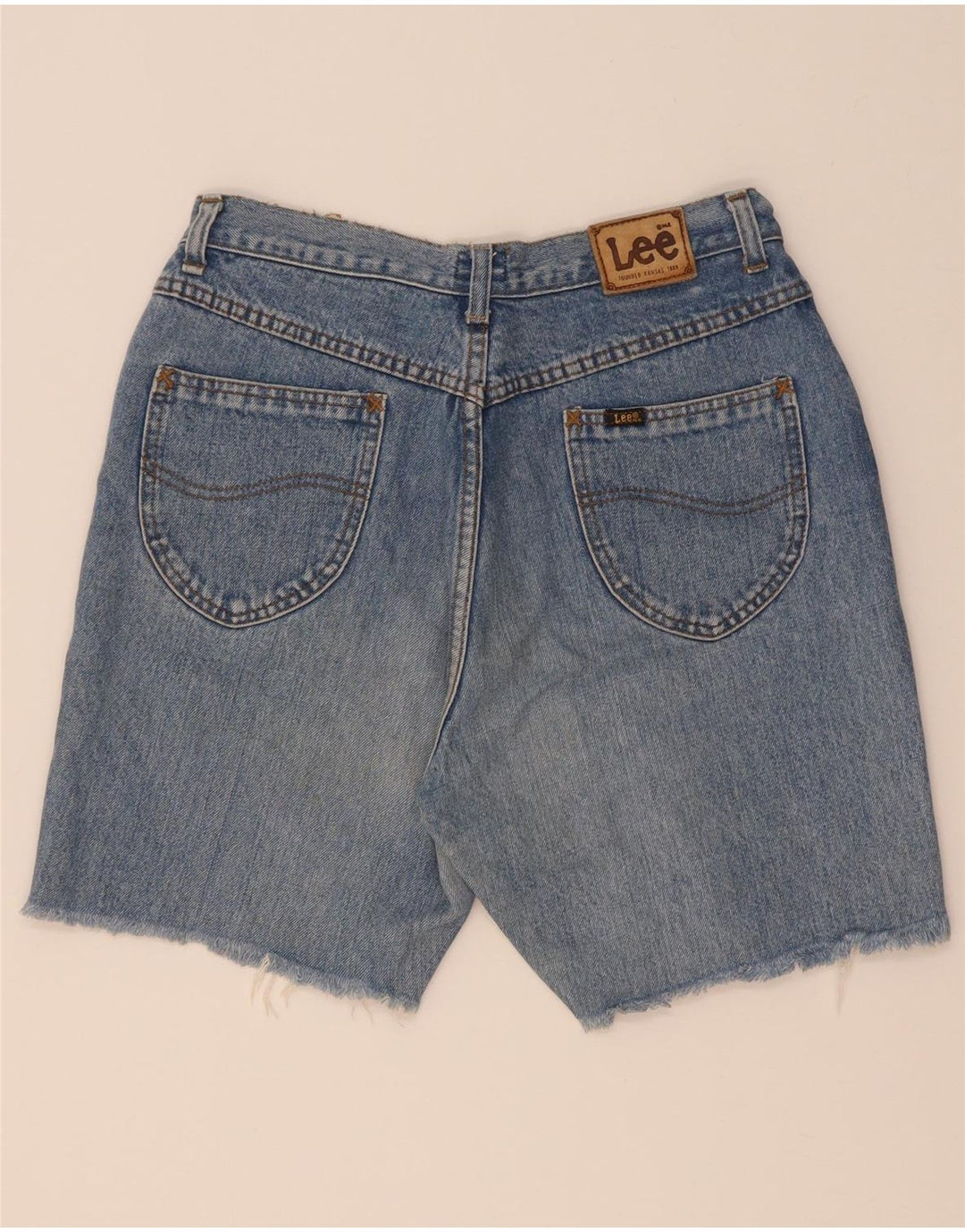 Lee Mens Denim Shorts W32 Medium Blue