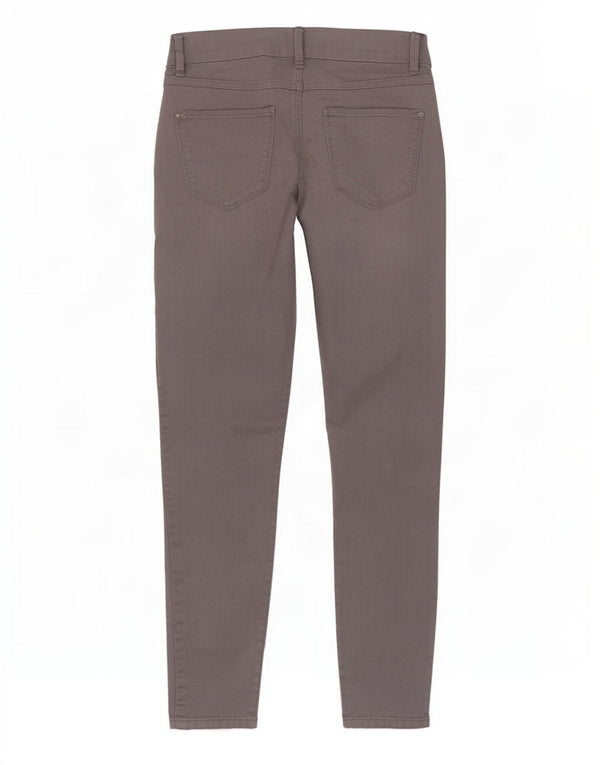 Marks & Spencer Womens Jegging Casual Trousers UK 12 Medium W28 L29 Grey