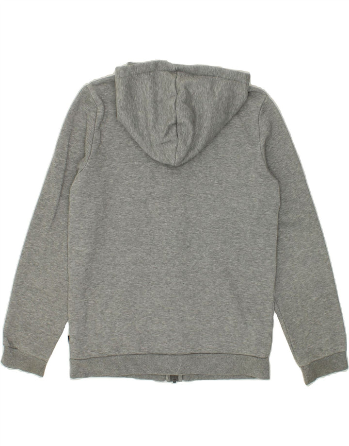 PUMA Boys Zip Hoodie Sweater 13-14 Years Grey Cotton Vintage Puma and Second-Hand Puma from Messina Hembry 