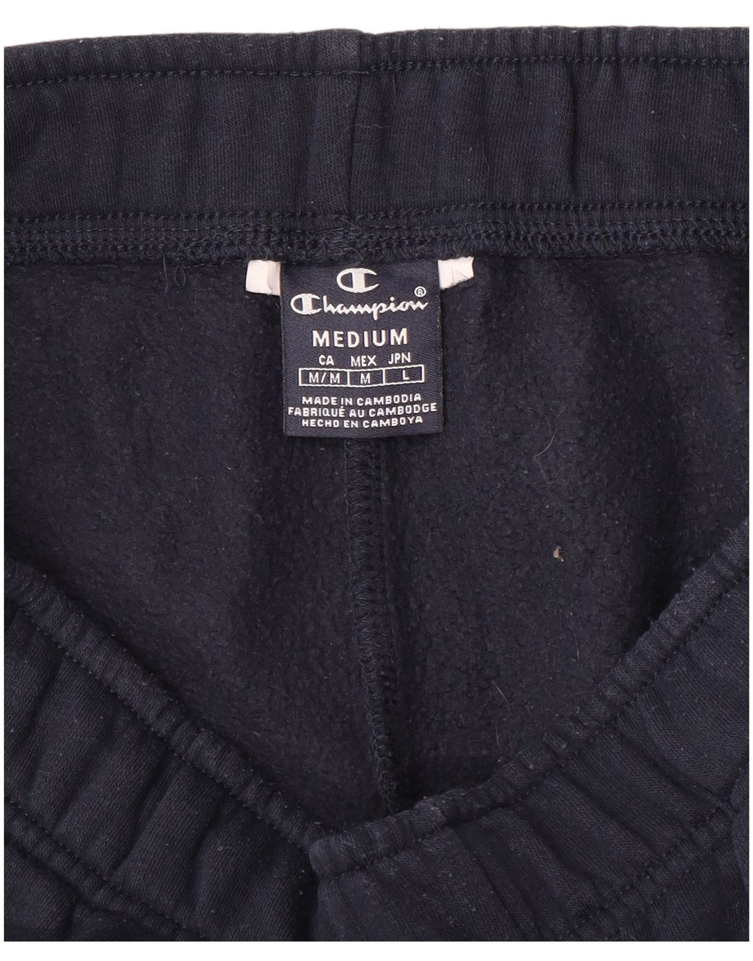 CHAMPION Mens Tracksuit Trousers Joggers Medium  Navy Blue