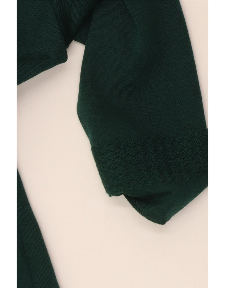 Domina Womens Cardigan Sweater IT 52 2XL Green Wool
