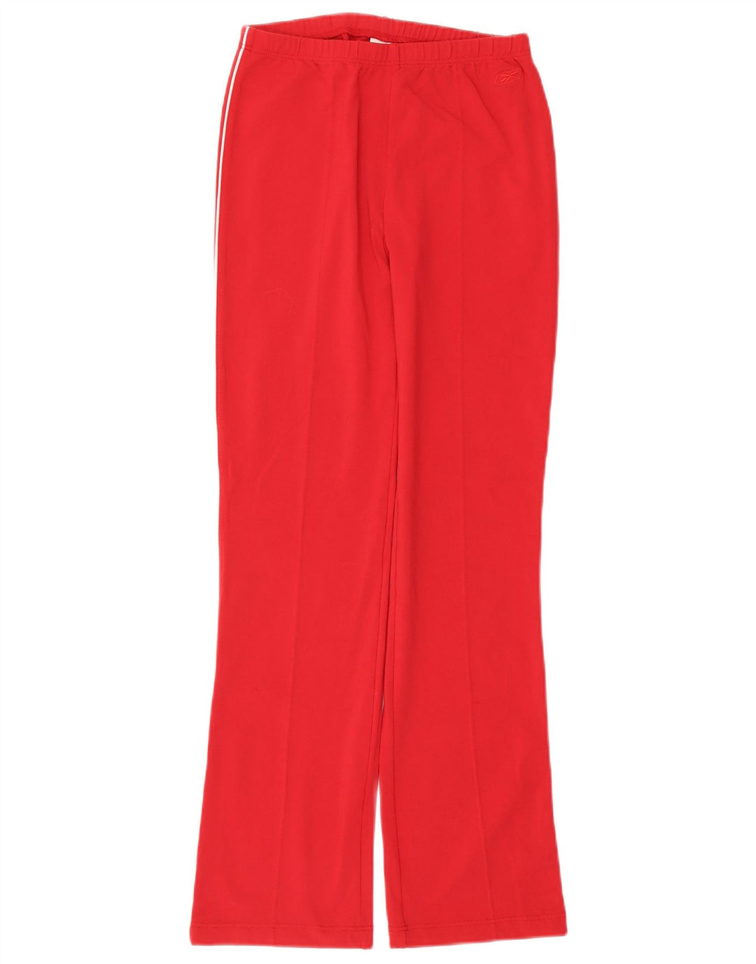 Reebok Womens Tracksuit Trousers UK 12 Medium Red Nylon