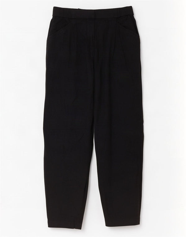 Massimo Dutti Womens Joggers Casual Trousers EU 36 XS W26 L27 Navy Blue
