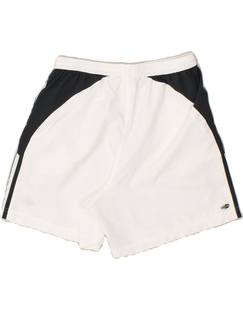 ADIDAS Boys Climacool Sport Shorts 15-16 Years White Polyester | Vintage Adidas | Thrift | Second-Hand Adidas | Used Clothing | Messina Hembry 