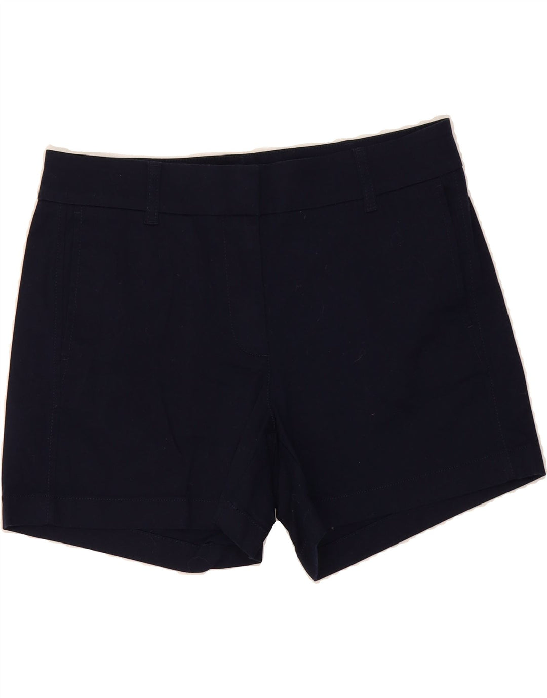 J. CREW Womens Chino Trousers US 4 Small W32  Navy Blue Cotton Vintage J. Crew and Second-Hand J. Crew from Messina Hembry 