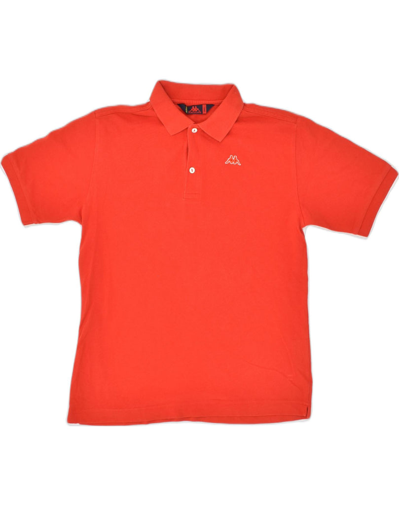 KAPPA Mens Polo Shirt Small Red Cotton | Vintage Kappa | Thrift | Second-Hand Kappa | Used Clothing | Messina Hembry 