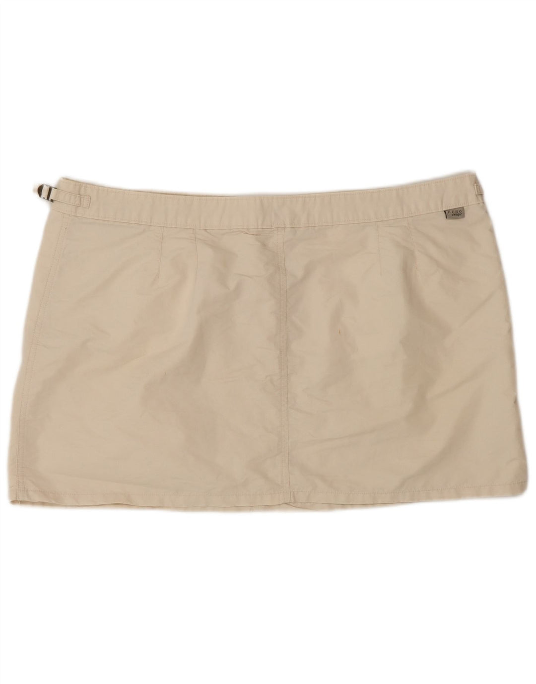 Wrangler Womens Mini Skirt W38 XL Beige Cotton