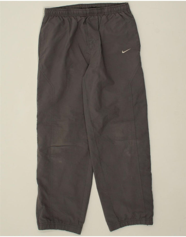 NIKE Boys Tracksuit Trousers Joggers 10-11 Years Medium Grey Polyester Vintage Nike and Second-Hand Nike from Messina Hembry 