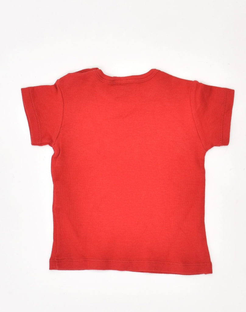 UNITED COLORS OF BENETTON Baby Boys Graphic T-Shirt Top 3-6 Months Red | Vintage | Thrift | Second-Hand | Used Clothing | Messina Hembry 