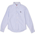 LES COPAINS Boys Shirt 7-8 Years Blue Cotton | Vintage Les Copains | Thrift | Second-Hand Les Copains | Used Clothing | Messina Hembry 