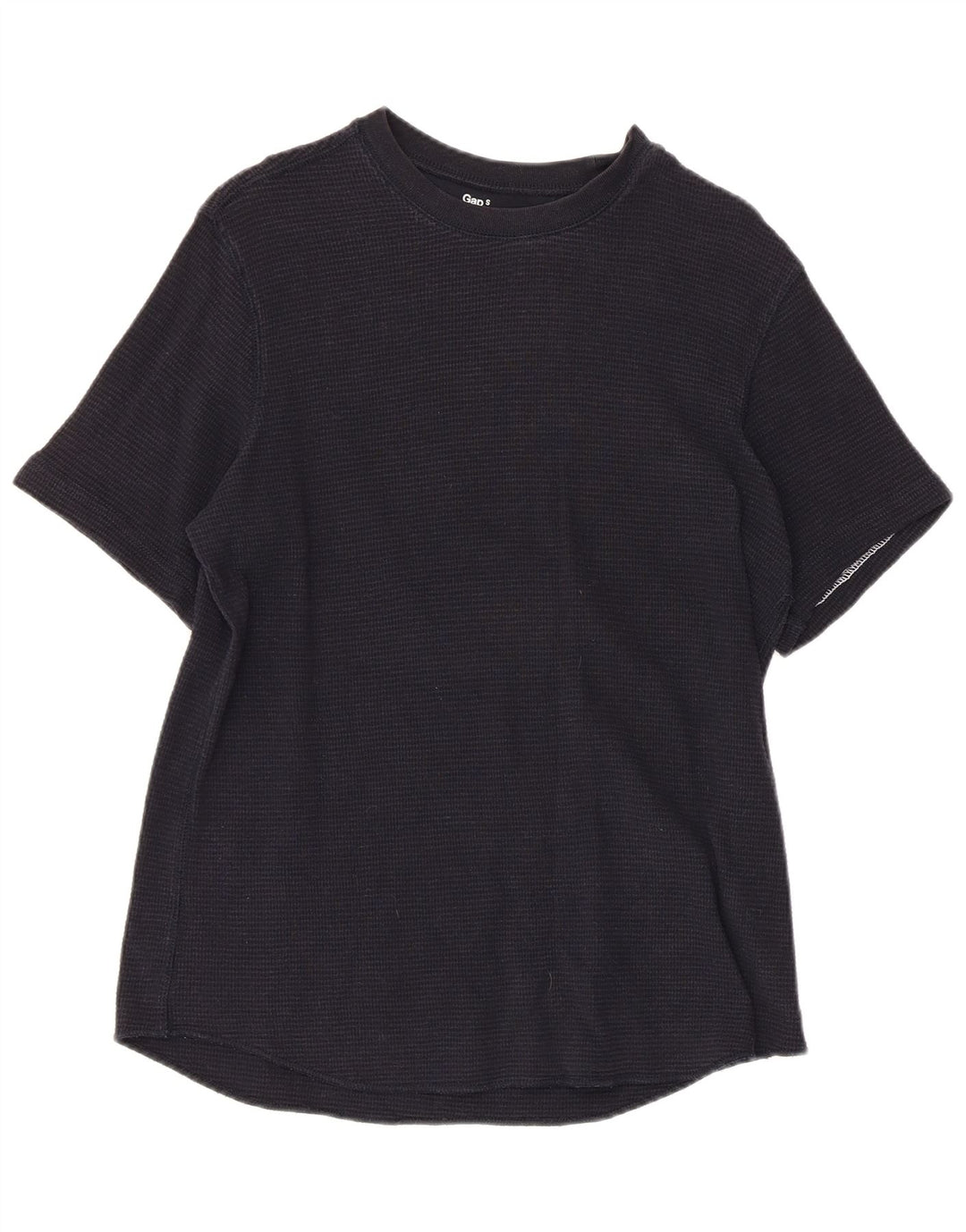 GAP Womens T-Shirt Top UK 10 Small Navy Blue Cotton