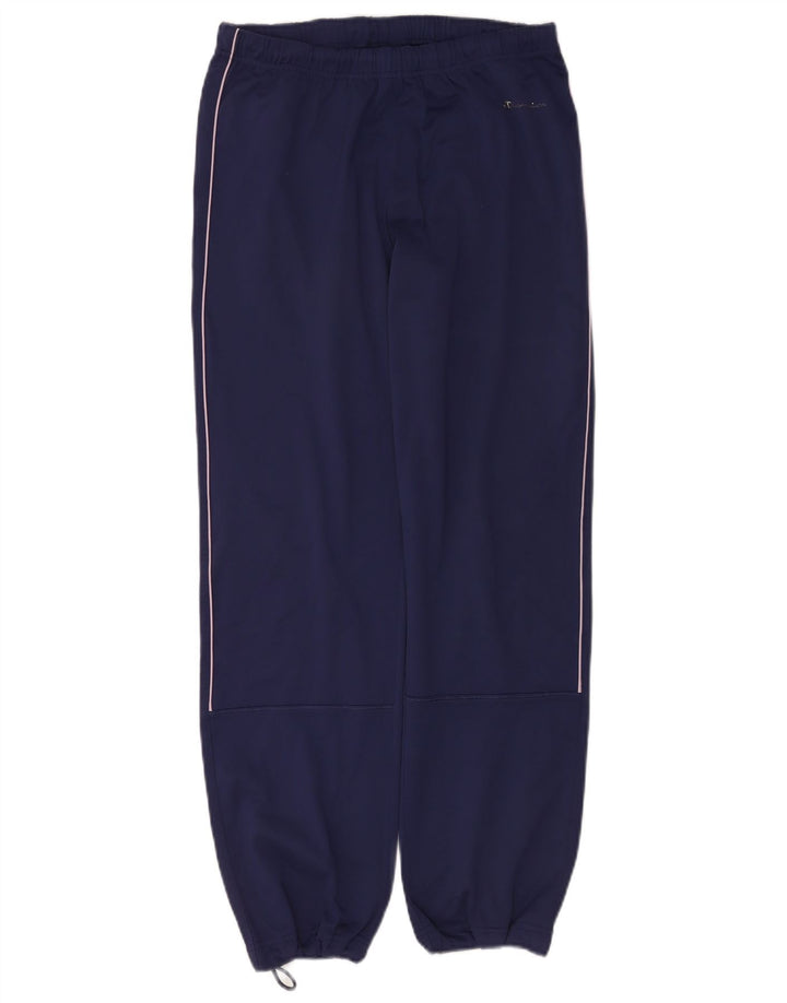 Champion Womens Loose Fit Full Tracksuit UK 10 Small  Navy Blue Polyester