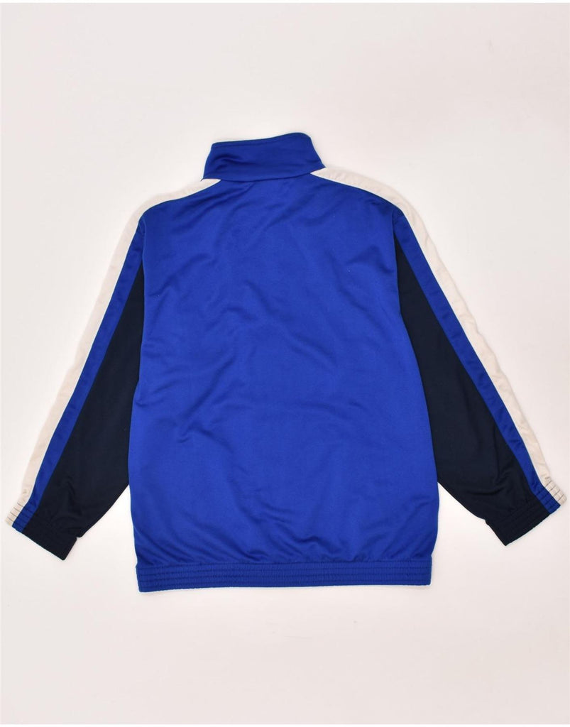 LOTTO Womens Tracksuit Top Jacket UK 20 2XL Blue Colourblock Polyester | Vintage Lotto | Thrift | Second-Hand Lotto | Used Clothing | Messina Hembry 