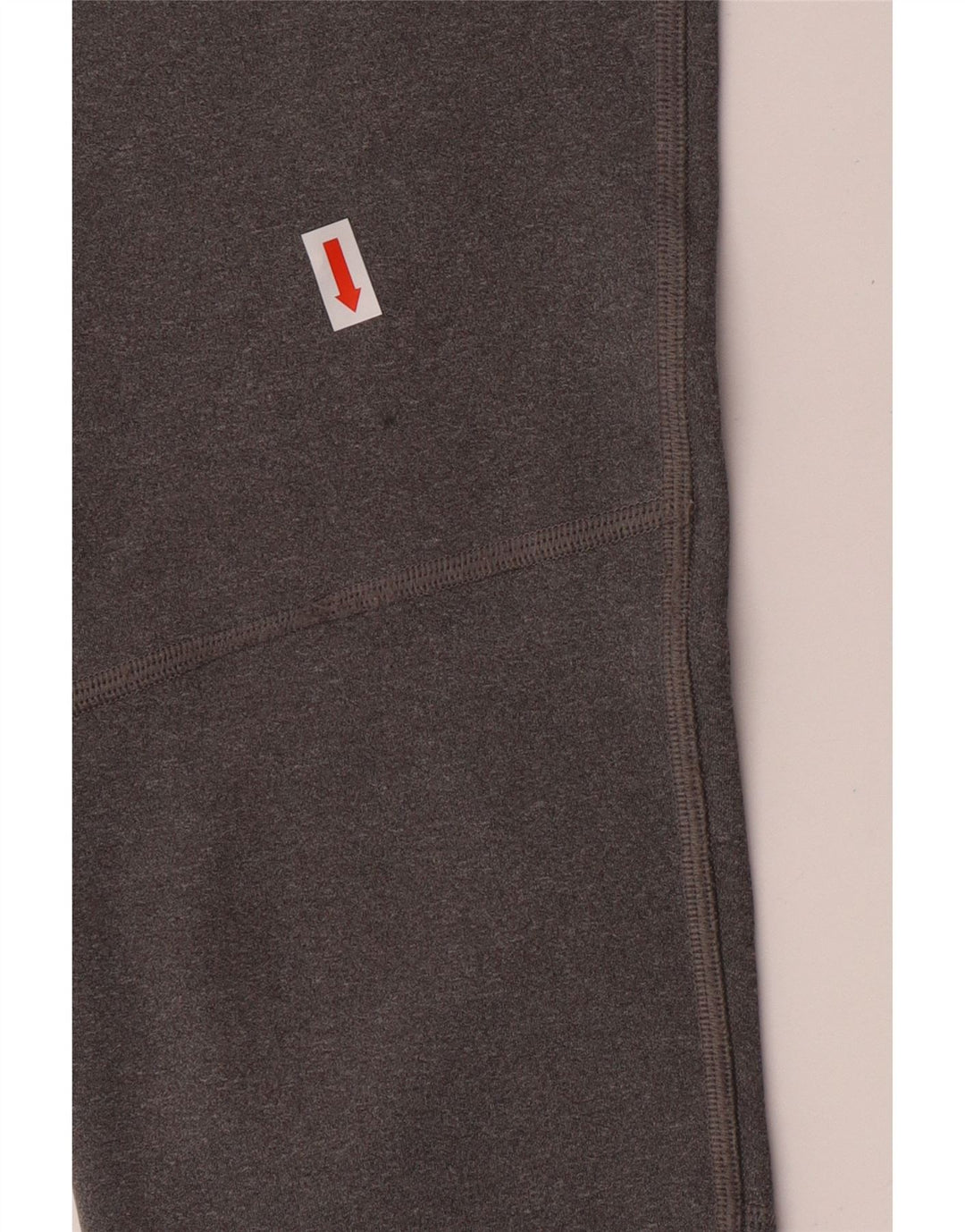 NIKE Girls Dri Fit Graphic Leggings 12-13 Years Large  Grey Colourblock