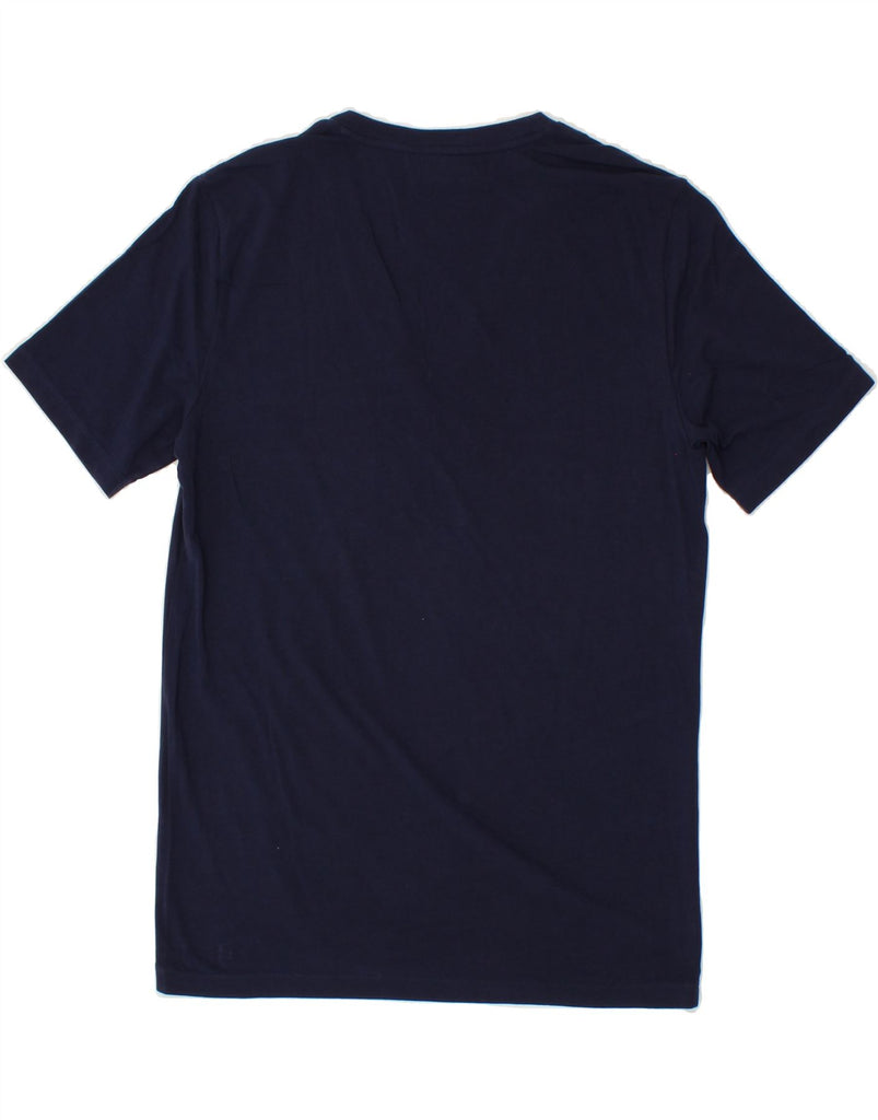 HUGO BOSS Mens T-Shirt Top Medium Navy Blue | Vintage Hugo Boss | Thrift | Second-Hand Hugo Boss | Used Clothing | Messina Hembry 