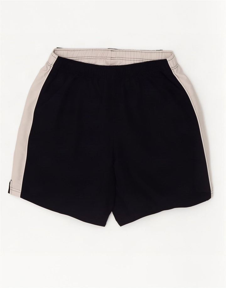 Puma Mens Sport Shorts Medium Navy Blue Colourblock Polyester
