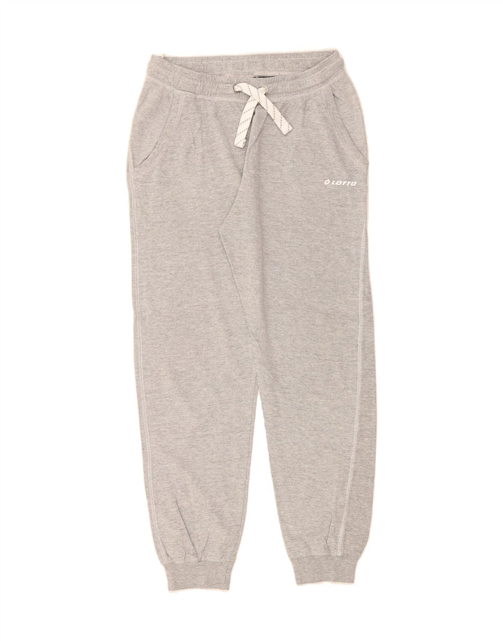 LOTTO Mens Tracksuit Trousers Joggers Medium  Grey Cotton Vintage Lotto and Second-Hand Lotto from Messina Hembry 