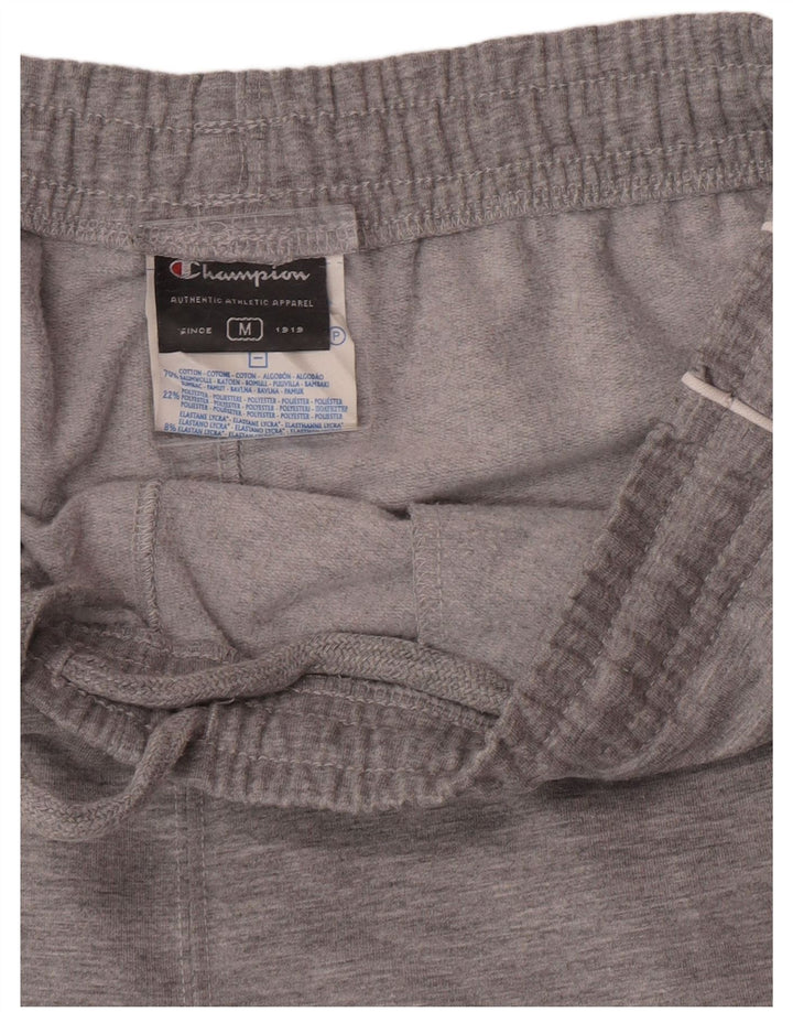 Champion Mens Tracksuit Trousers Joggers Medium Grey Cotton