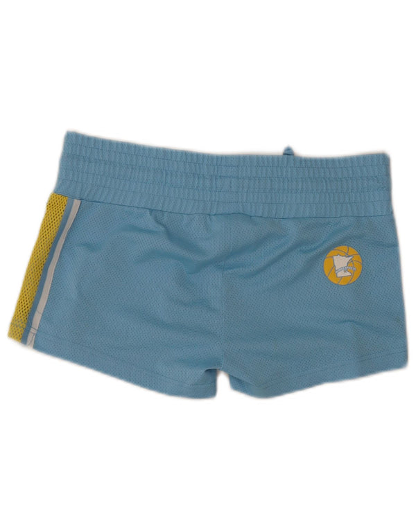 Champion Girls NBA Sport Shorts 11-12 Years Large Blue Polyester