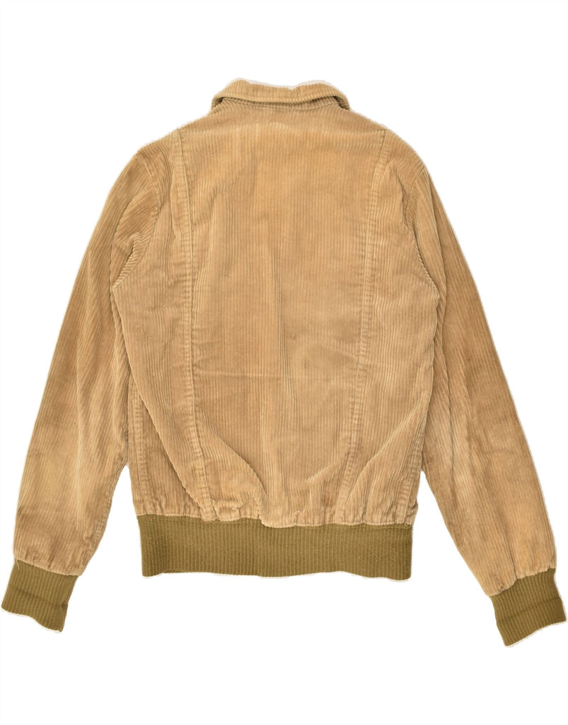 MUSTANG Mens Corduroy Jacket UK 38 Medium Beige Cotton | Vintage Mustang | Thrift | Second-Hand Mustang | Used Clothing | Messina Hembry 
