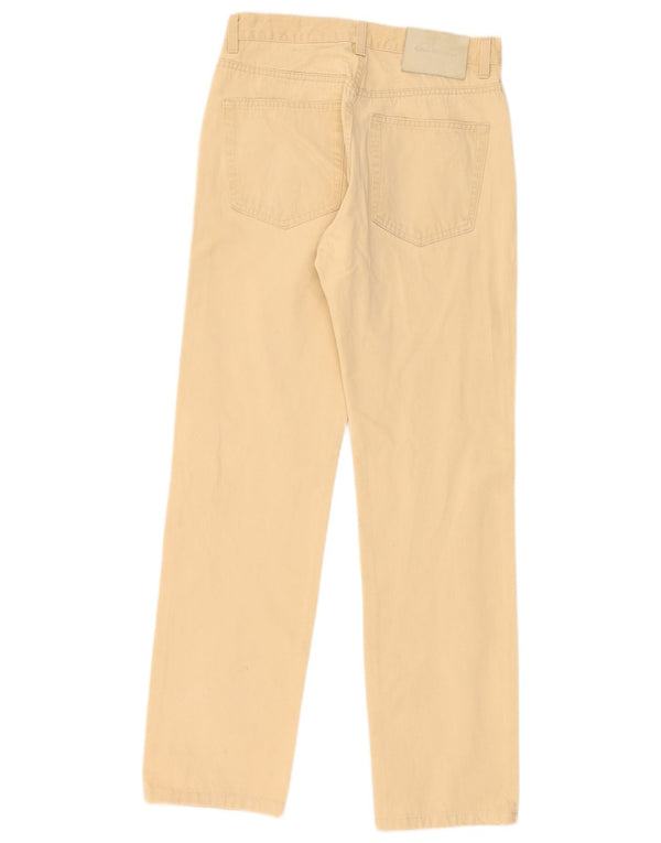 Calvin Klein Mens Straight Jeans W30 L30 Beige Cotton