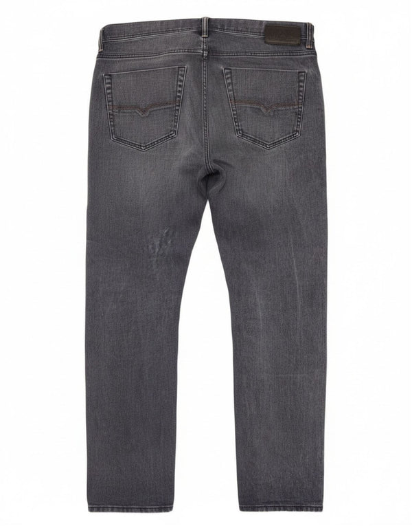Diesel Mens Slim Jeans W36 L31 Navy Blue Cotton