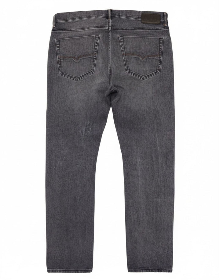 Diesel Mens Slim Jeans W36 L31 Navy Blue Cotton