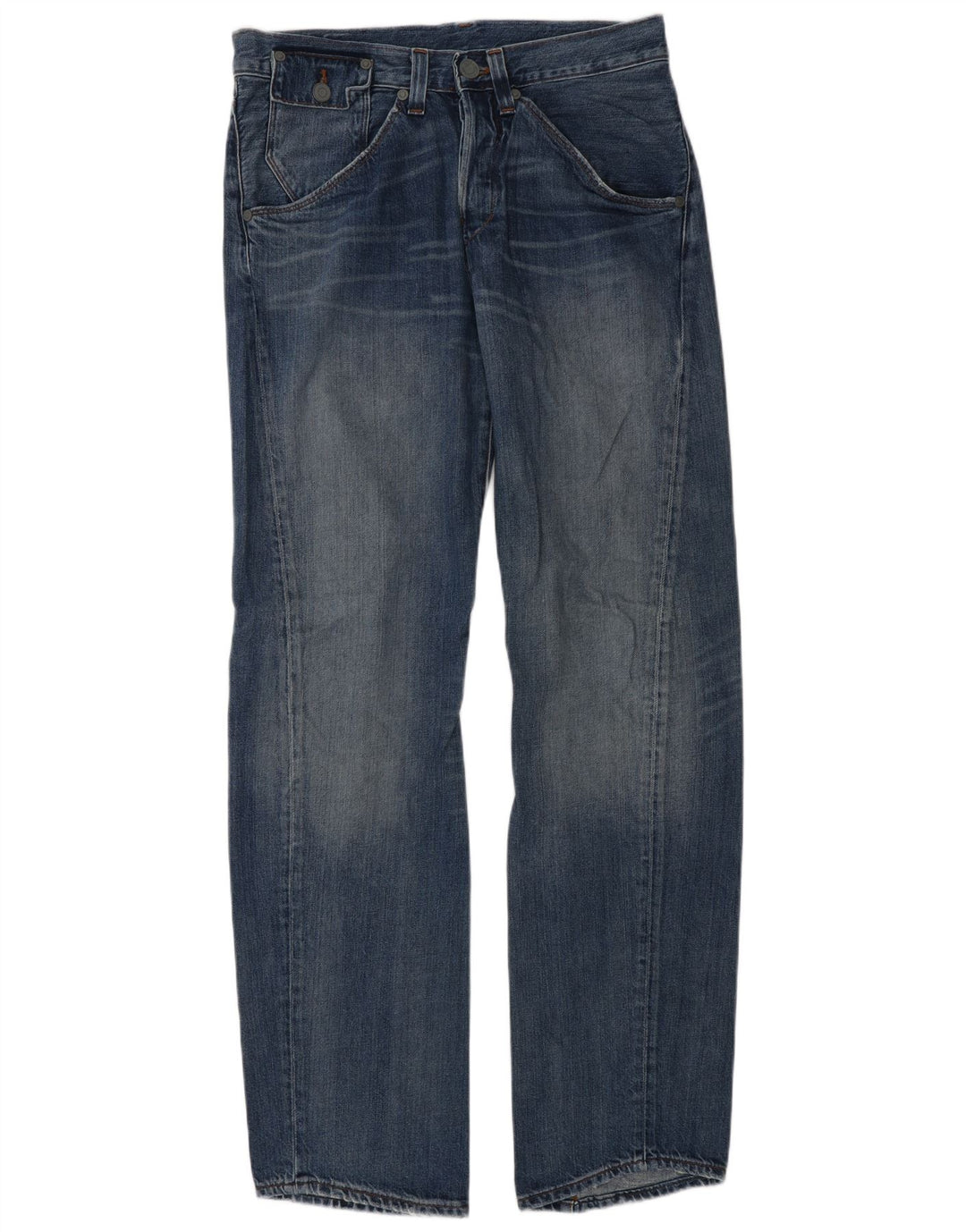 Levi's Mens Engineered Straight Jeans W30 L34 Blue Cotton