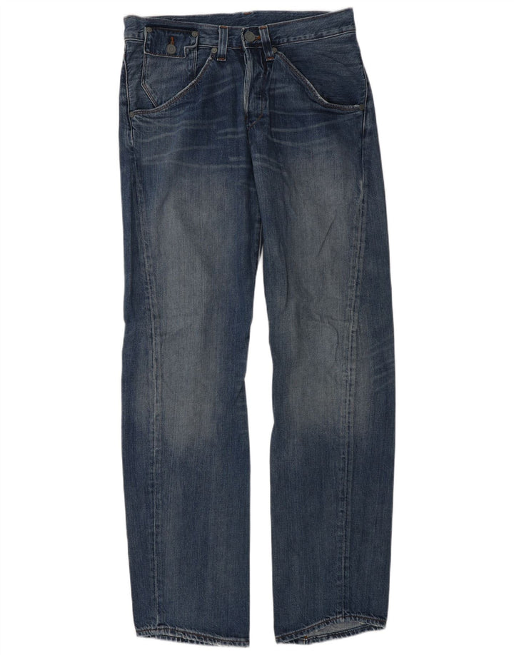 Levi's Mens Engineered Straight Jeans W30 L34 Blue Cotton