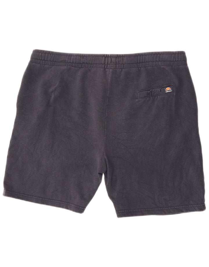 Ellesse Mens Sport Shorts Medium Navy Blue Cotton