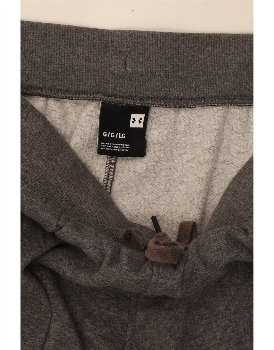 Under Armour Mens Tracksuit Trousers Large Grey Flecked
