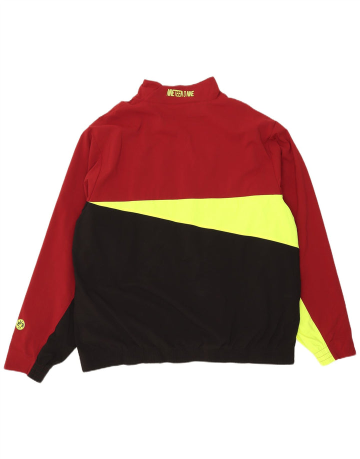 Puma Mens Tracksuit Top Jacket 3XL Red Colourblock Polyester
