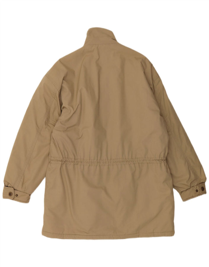 VINTAGE Mens Utility Jacket IT 48 Medium Beige Polyester