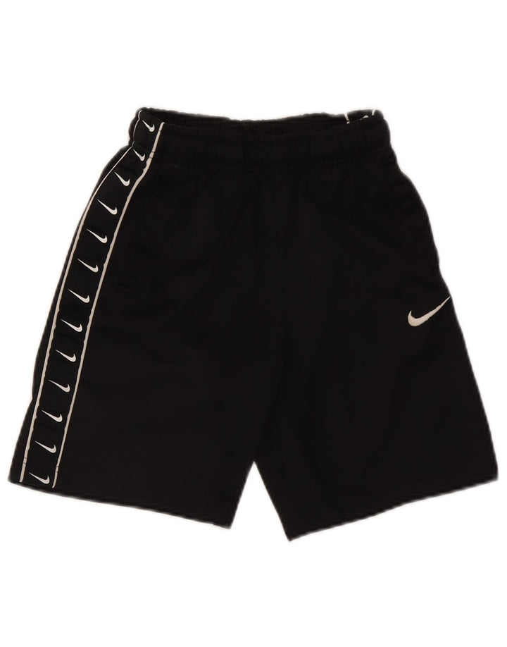 Nike Boys Graphic Sport Shorts 10-11 Years Medium Black Polyester