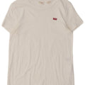 Levi's Mens T-Shirt Top XS White Cotton