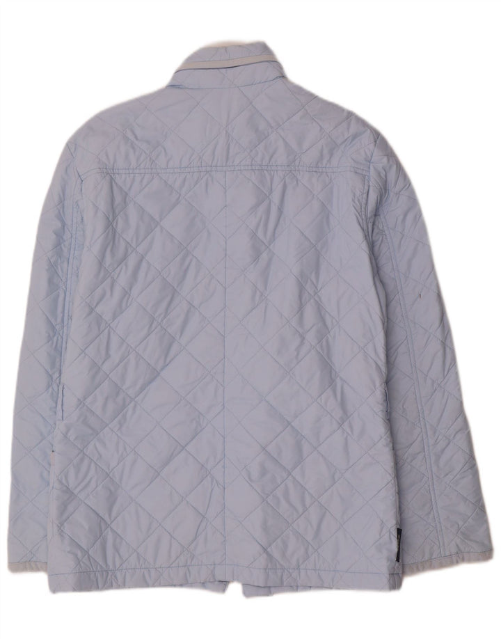 Husky Womens Quilted Jacket IT 46 Large Blue Polyamide