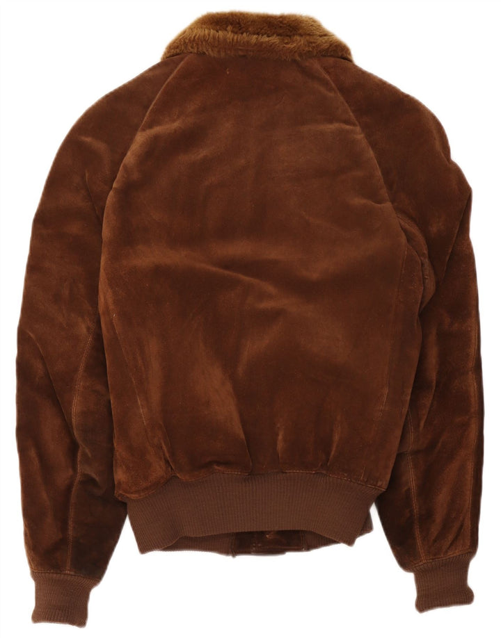 Anfor Womens Sherpa Jacket IT 50 Large Brown