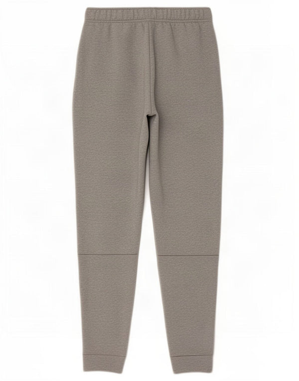 Nike Mens Dri Fit Standard Tracksuit Trousers Joggers Small Grey Cotton