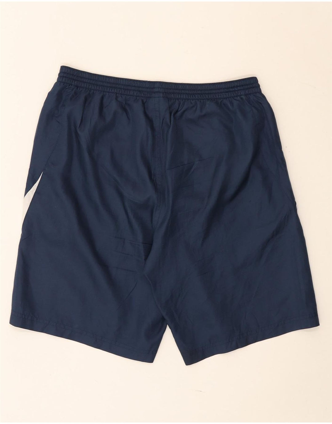Asics Mens Sport Shorts Large  Navy Blue Colourblock Polyester
