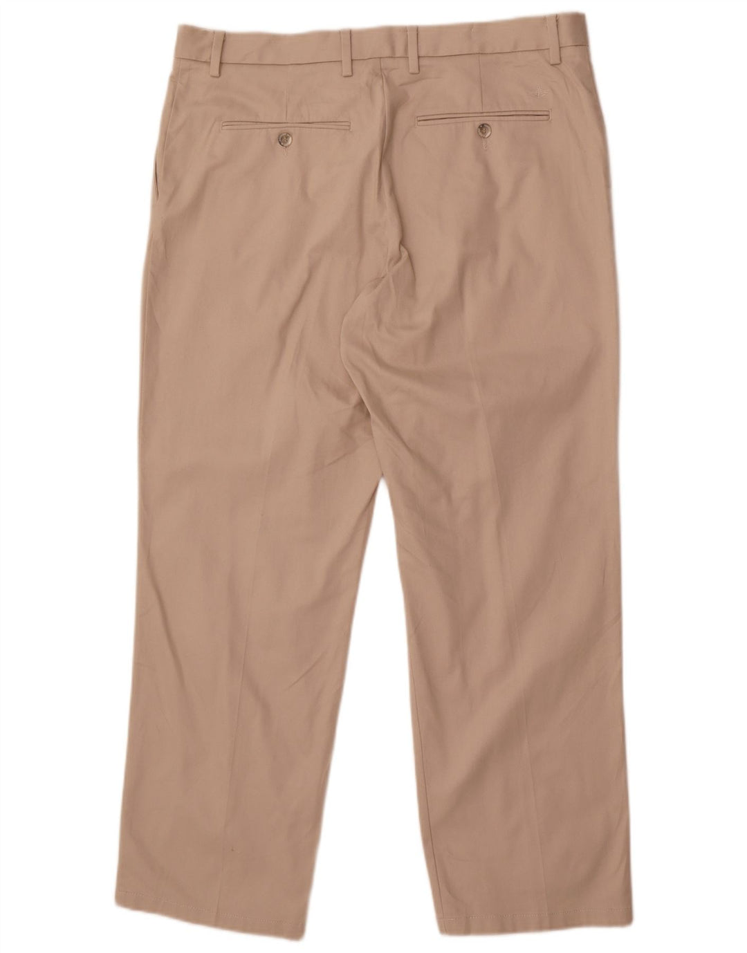 Dockers Mens Pegged Classic Fit Chino Trousers W36 L30 Beige