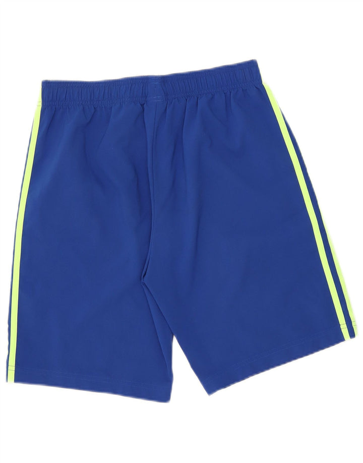 Adidas Boys Sport Shorts 15-16 Years  Blue Polyester
