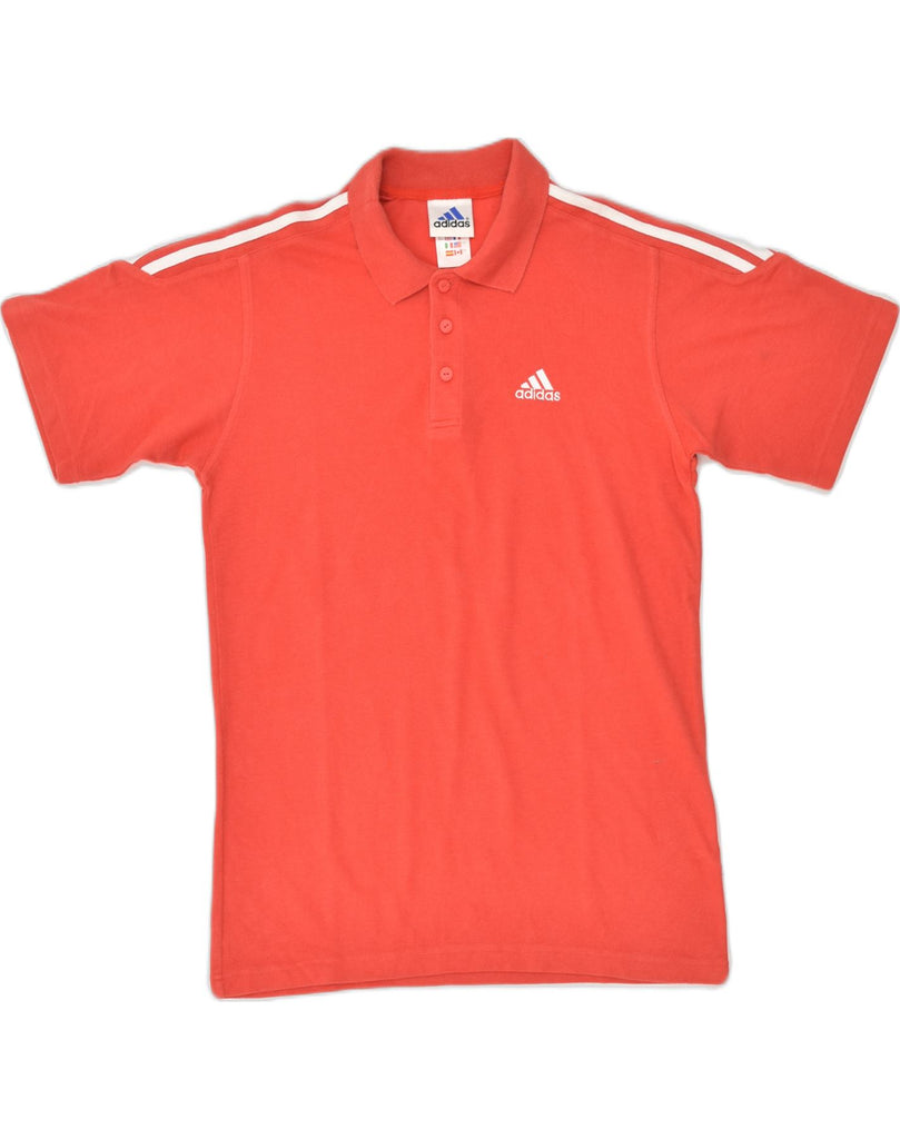 ADIDAS Mens Polo Shirt UK 34/36 Small Red Cotton | Vintage Adidas | Thrift | Second-Hand Adidas | Used Clothing | Messina Hembry 