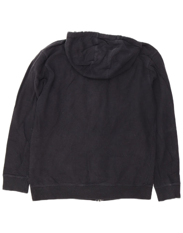Vans Mens Zip Hoodie Sweater Large Black Cotton