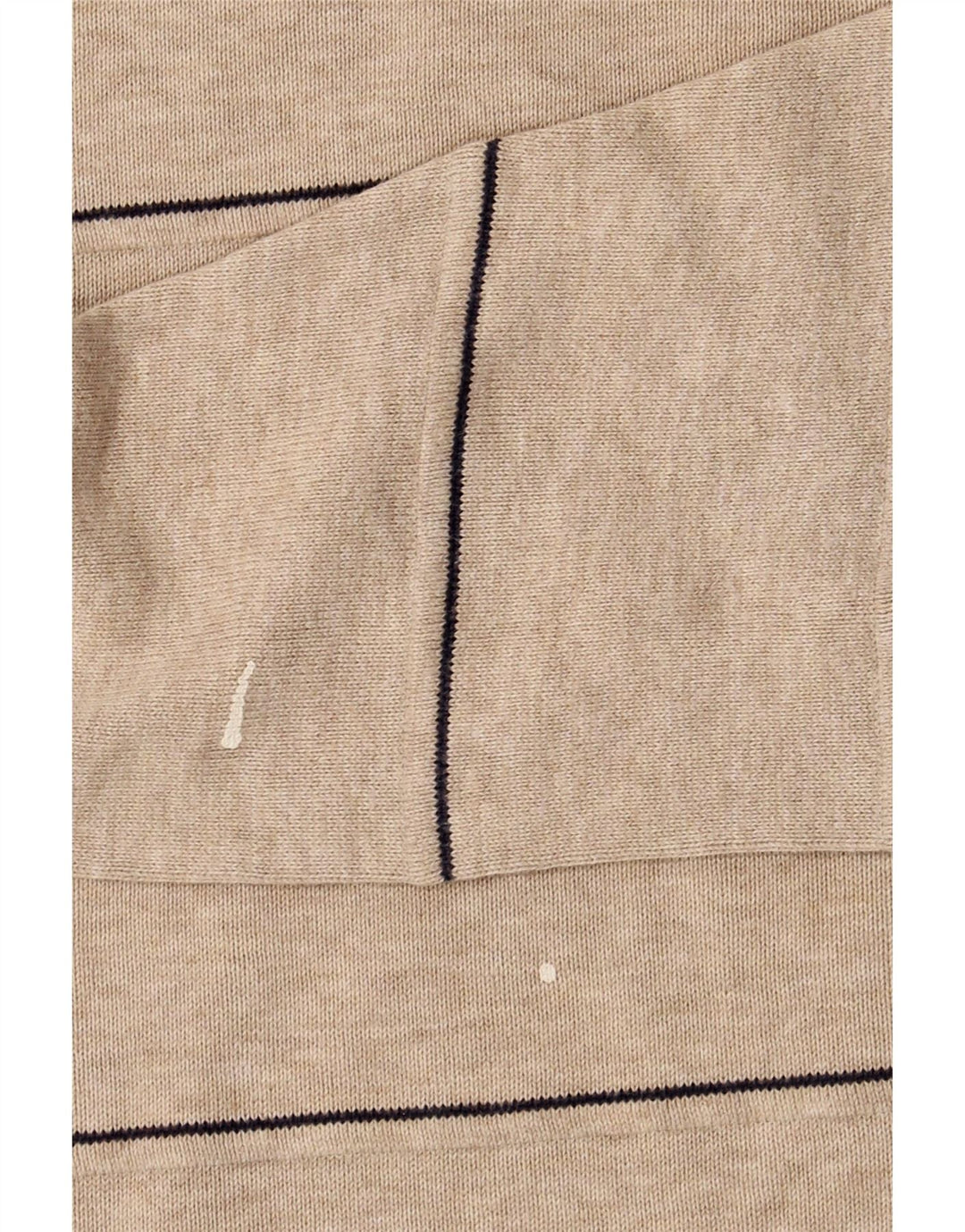 Marks & Spencer Mens Blue Harbour Crew Neck Jumper Sweater Medium Beige