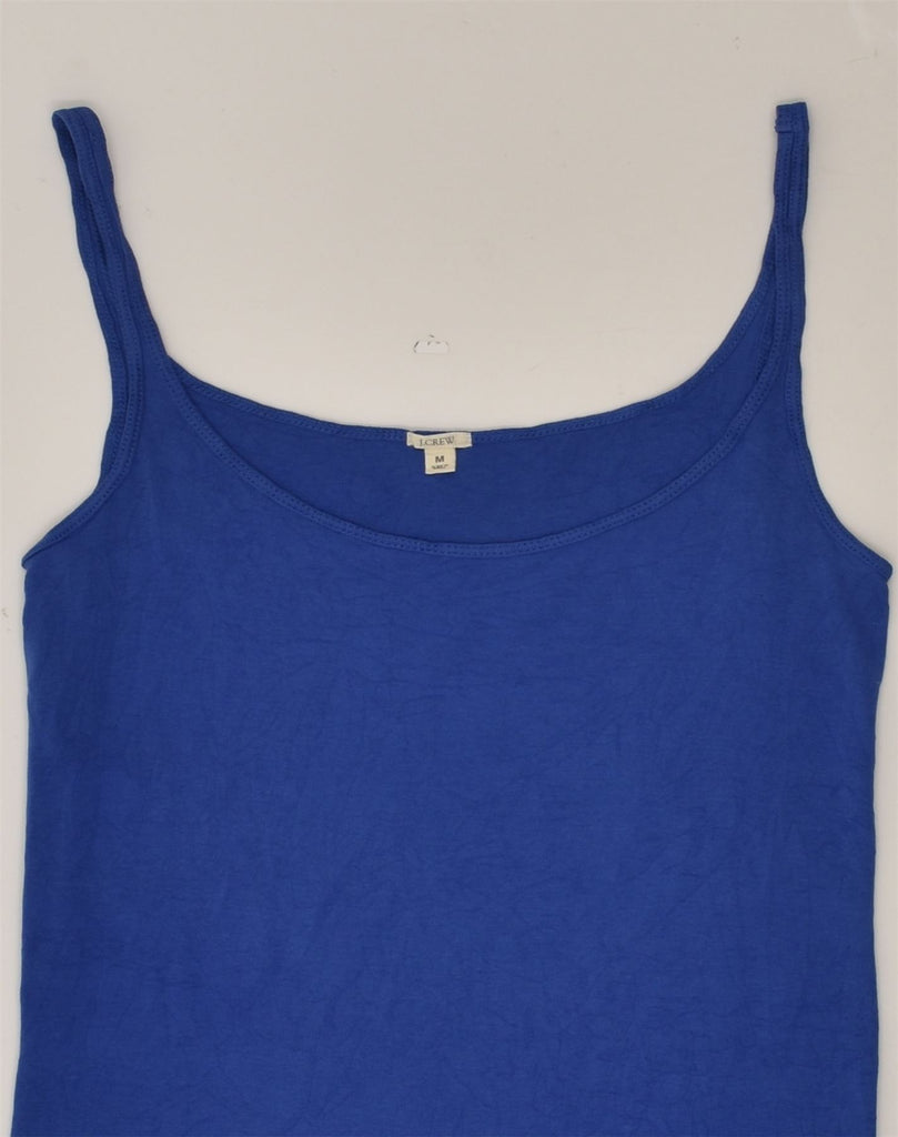 J. CREW Womens Slim Cami Top UK 12 Medium Blue | Vintage J. Crew | Thrift | Second-Hand J. Crew | Used Clothing | Messina Hembry 