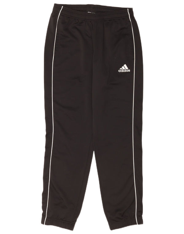 Adidas Mens Tracksuit Trousers Joggers Medium Black Polyester