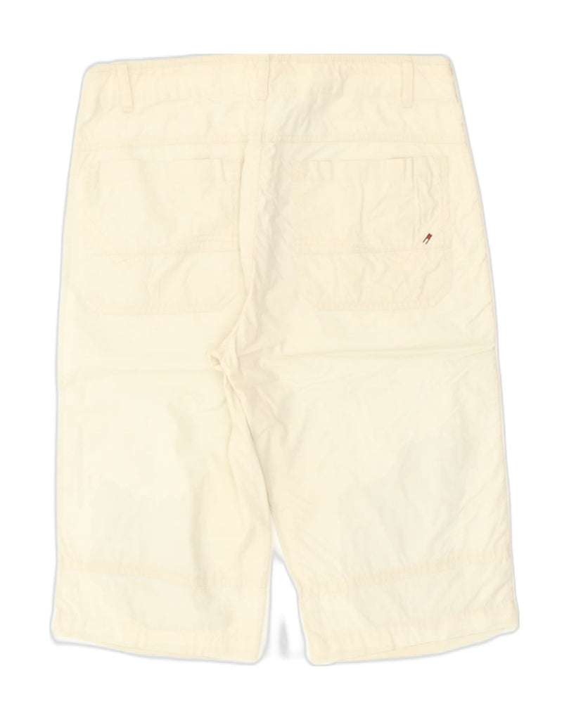 TOMMY HILFIGER Mens Bermuda Shorts W35 Large Beige Cotton | Vintage Tommy Hilfiger | Thrift | Second-Hand Tommy Hilfiger | Used Clothing | Messina Hembry 