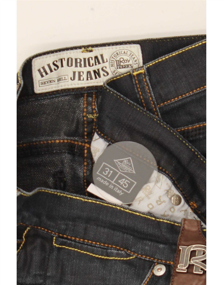 Roy Rogers Mens Slim Jeans W31 L32 Navy Blue Cotton