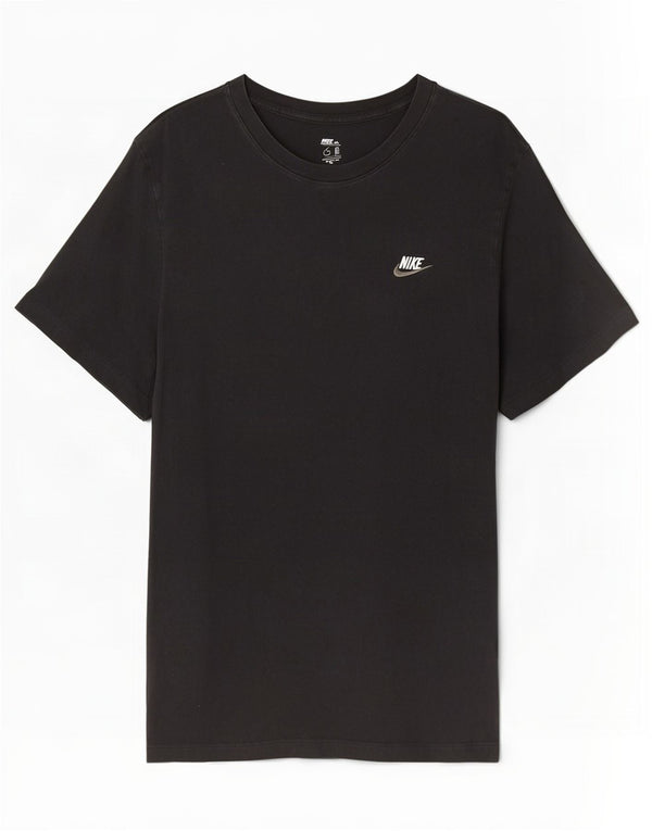 Nike Mens T-Shirt Top XL Black Cotton